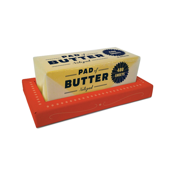 Pad Of Butter Notepad Chronicle Books Books - Blank Notebooks & Journals - Notepads