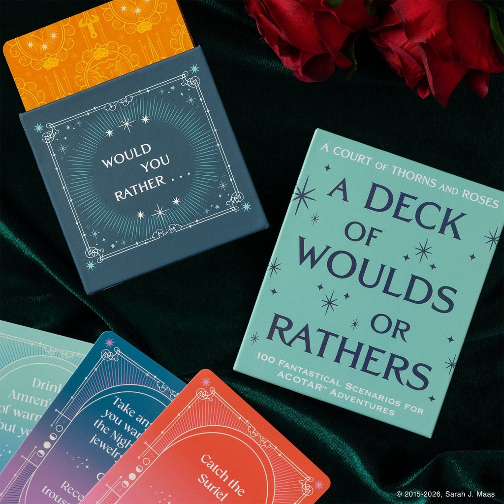 A Court of Thorns and Roses Official Deck: A Deck of Woulds or Rathers Chronicle Books Books - Card Decks