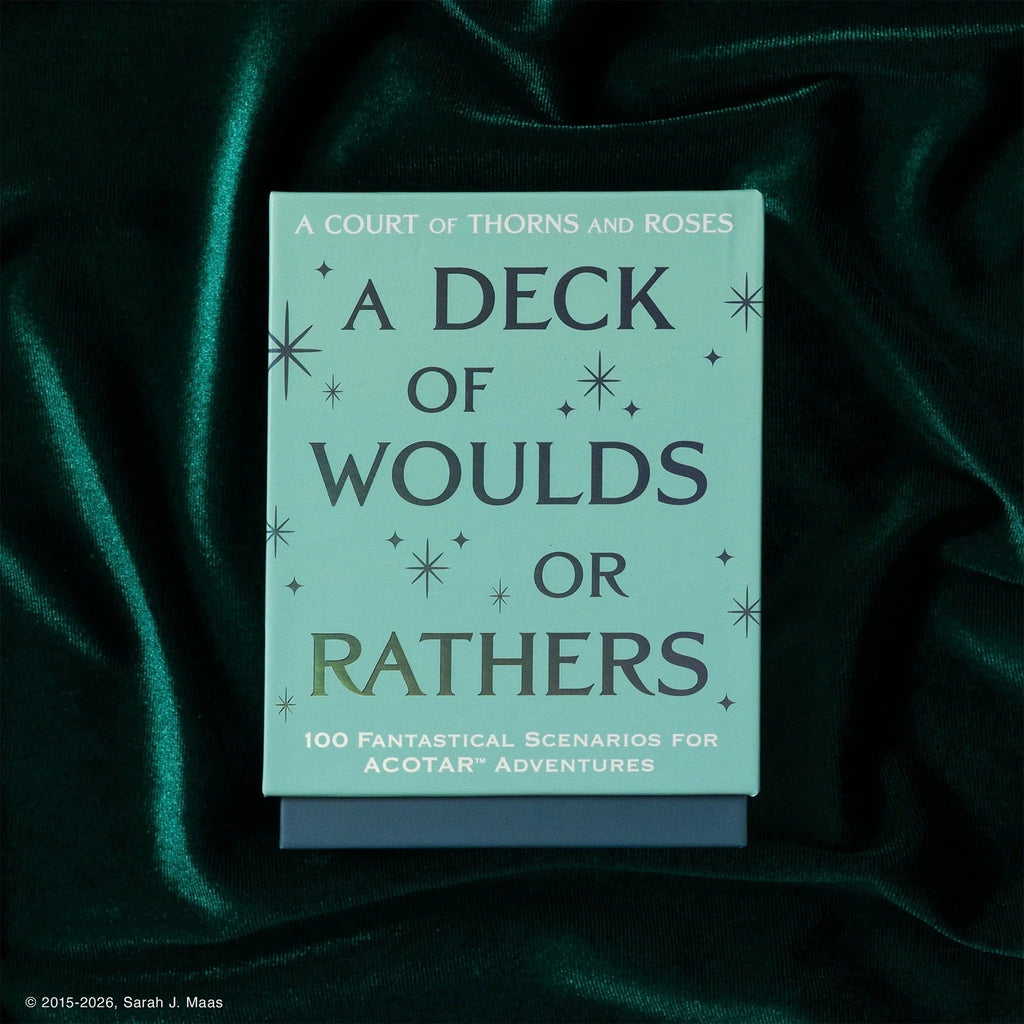 A Court of Thorns and Roses Official Deck: A Deck of Woulds or Rathers Chronicle Books Books - Card Decks