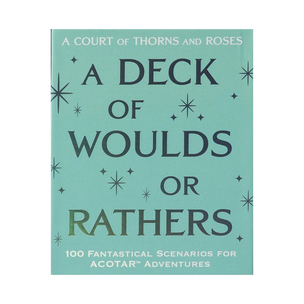 A Court of Thorns and Roses Official Deck: A Deck of Woulds or Rathers Chronicle Books Books - Card Decks
