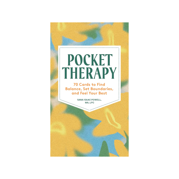 Pocket Therapy Deck Chronicle Books Books - Card Decks