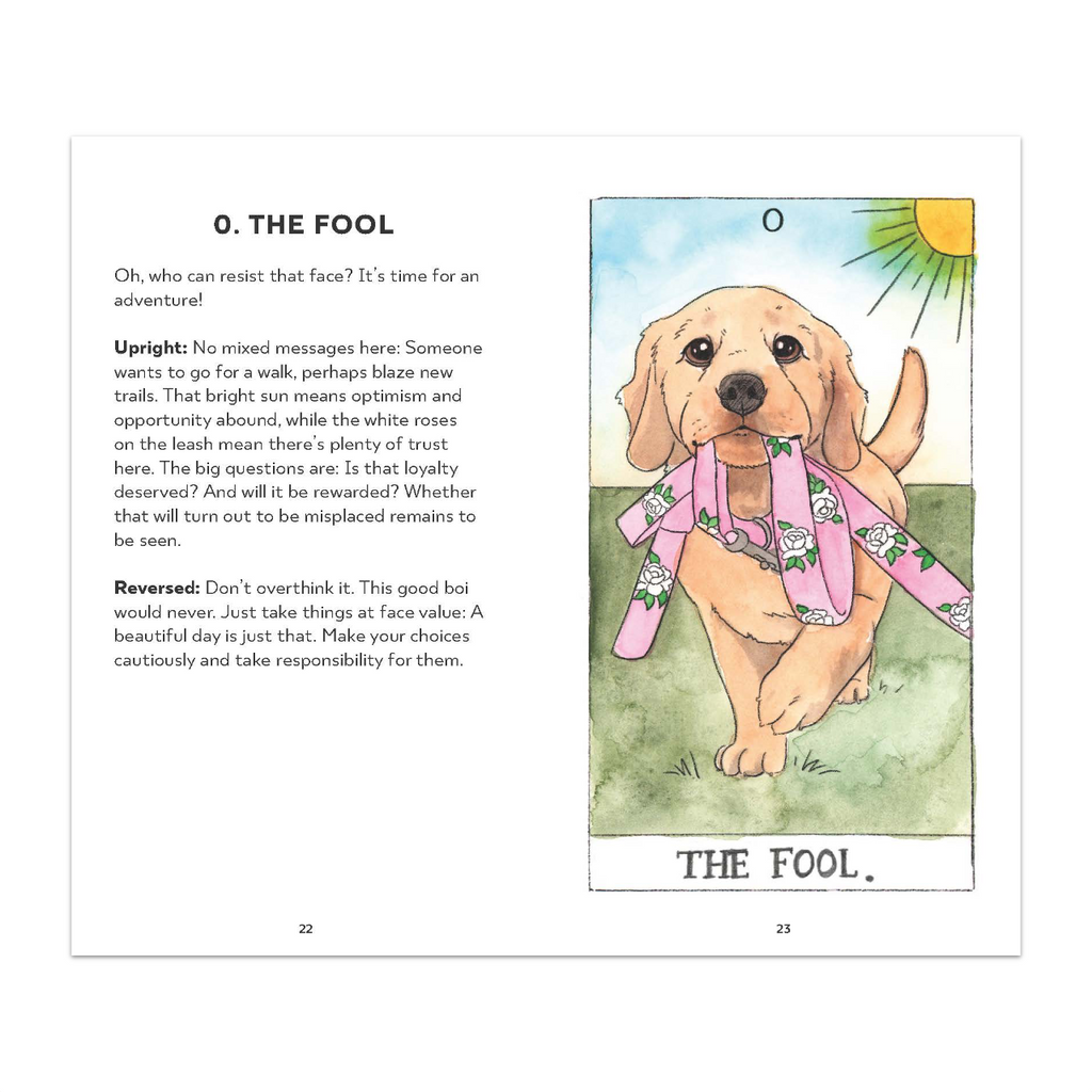 Dog Tarot Cards Chronicle Books Books - Card Decks - Tarot Cards