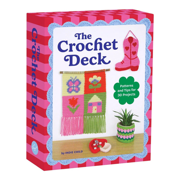 The Crochet Deck: Patterns and Tips for 30 Projects Chronicle Books Books - Card Decks