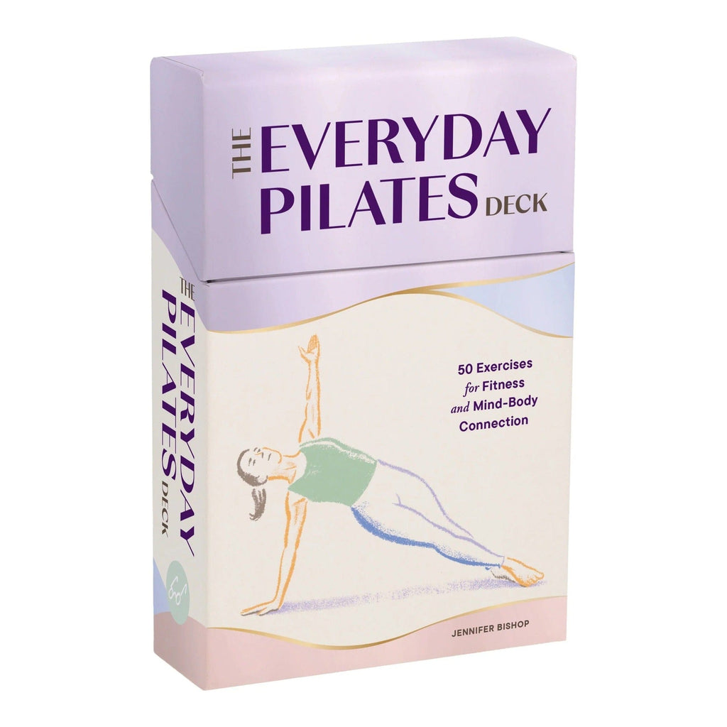 The Everyday Pilates Deck: 50 Exercises for Fitness and Mind-Body Connection Chronicle Books Books - Card Decks