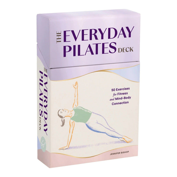 The Everyday Pilates Deck: 50 Exercises for Fitness and Mind-Body Connection Chronicle Books Books - Card Decks