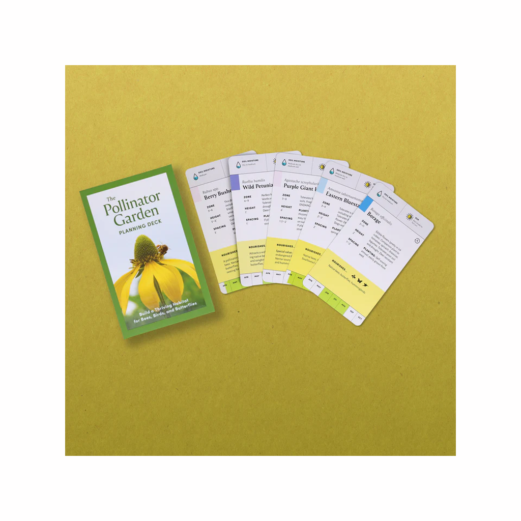 The Pollinator Garden Planning Deck Chronicle Books Books - Card Decks