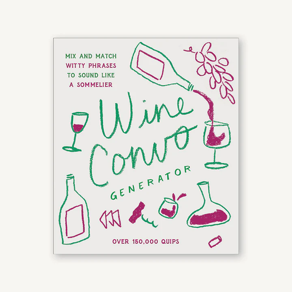 Wine Convo Generator Deck Chronicle Books Books - Card Decks