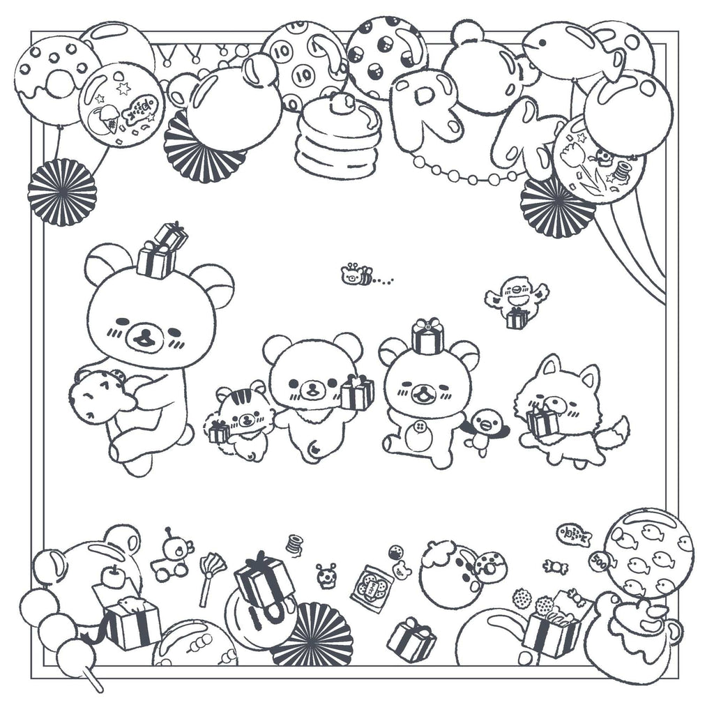Rilakkuma Coloring Book: Cute & Cozy Classics Chronicle Books Books - Coloring