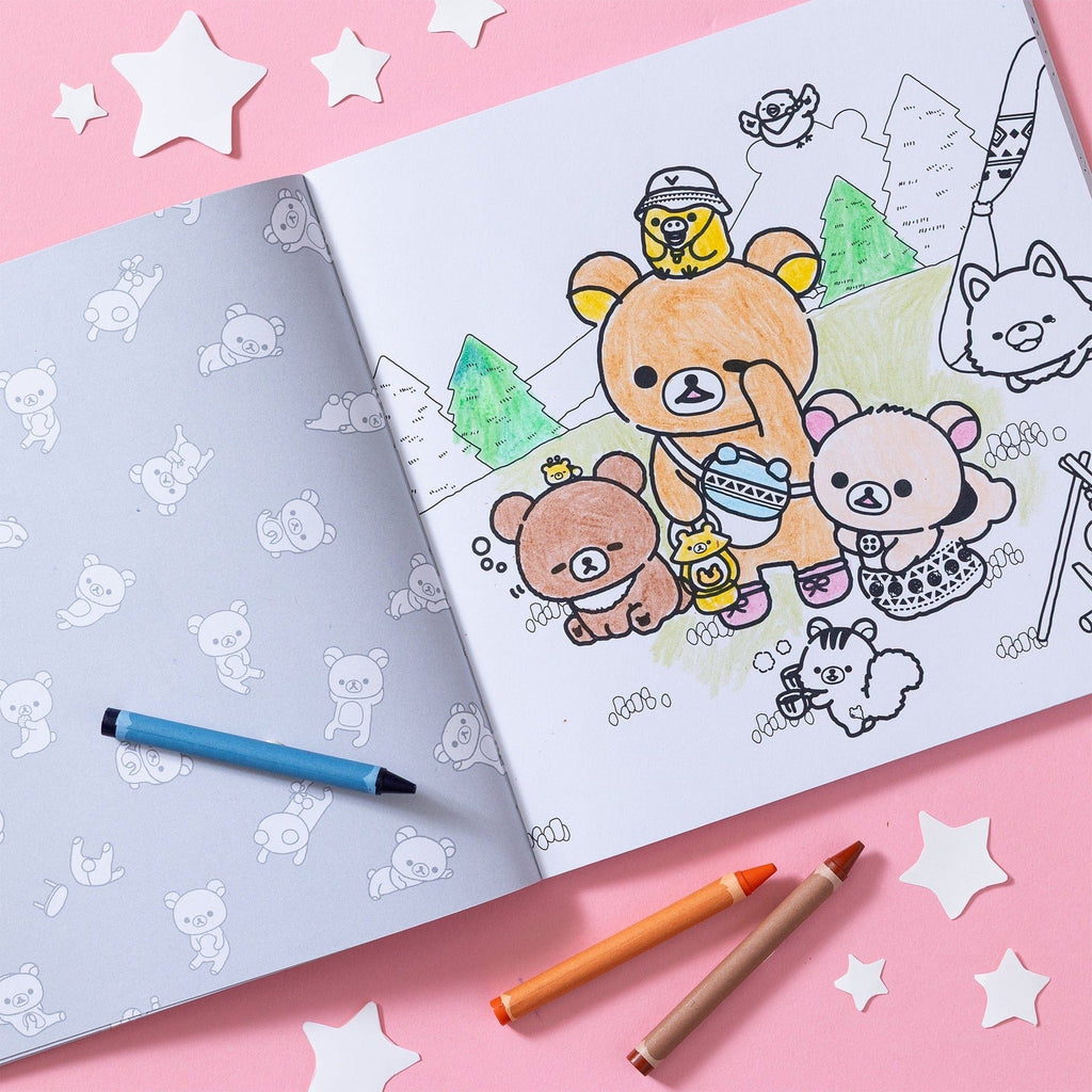 Rilakkuma Coloring Book: Cute & Cozy Classics Chronicle Books Books - Coloring