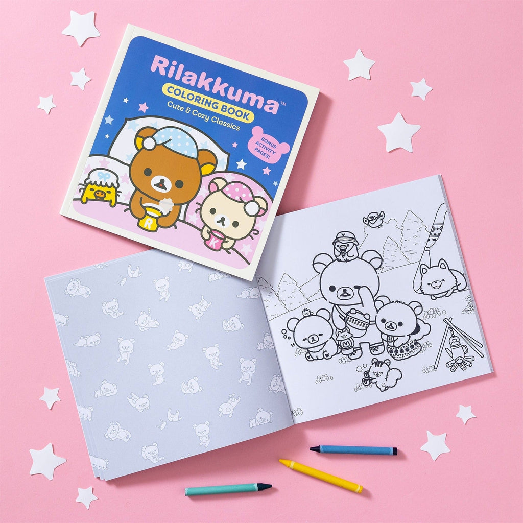 Rilakkuma Coloring Book: Cute & Cozy Classics Chronicle Books Books - Coloring
