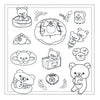 Rilakkuma Coloring Book: Sweet & Savory Treats Chronicle Books Books - Coloring