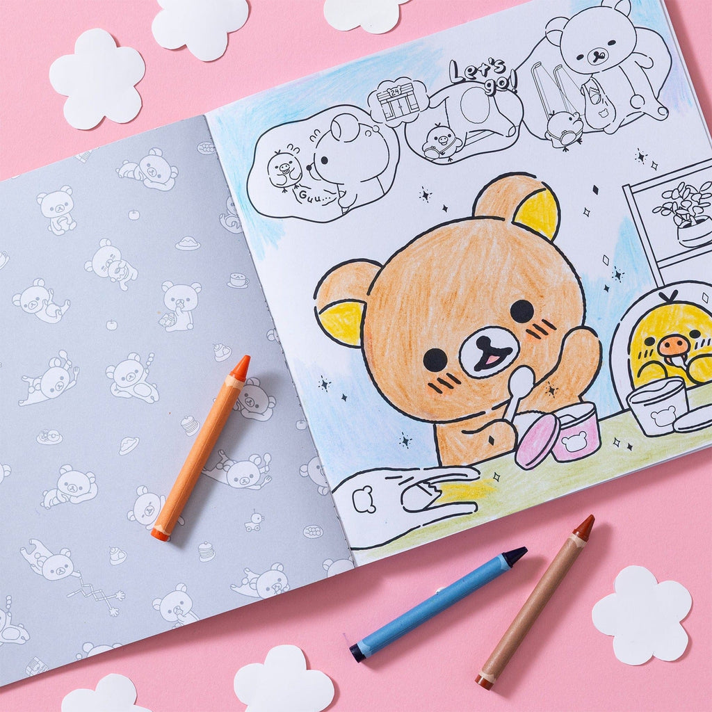 Rilakkuma Coloring Book: Sweet & Savory Treats Chronicle Books Books - Coloring