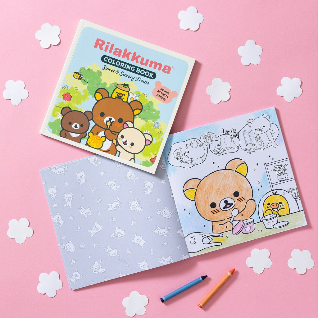 Rilakkuma Coloring Book: Sweet & Savory Treats Chronicle Books Books - Coloring