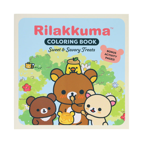 Rilakkuma Coloring Book: Sweet & Savory Treats Chronicle Books Books - Coloring
