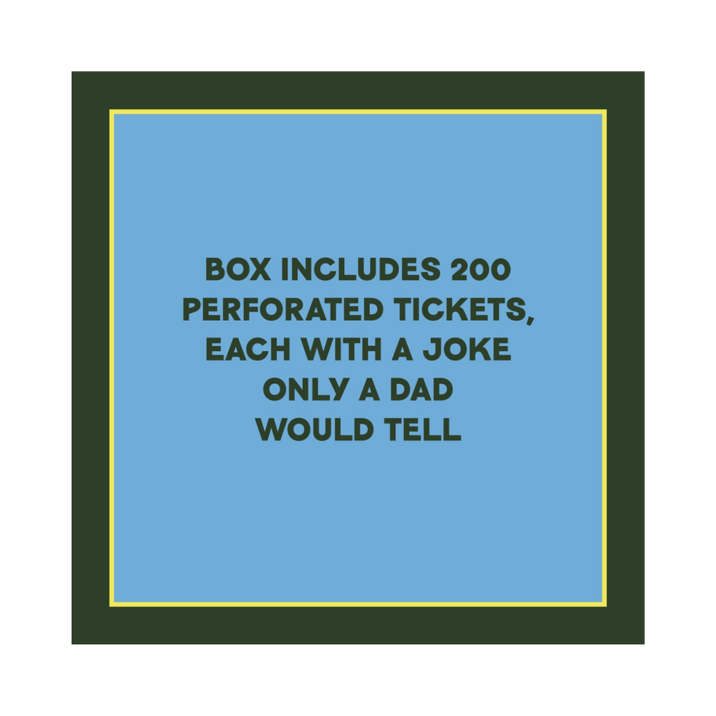 Dad Jokes Take-a-Ticket - 200 Tear-Off Laughs Chronicle Books Books