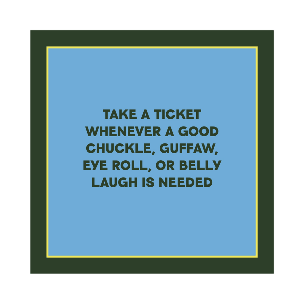 Dad Jokes Take-a-Ticket - 200 Tear-Off Laughs Chronicle Books Books