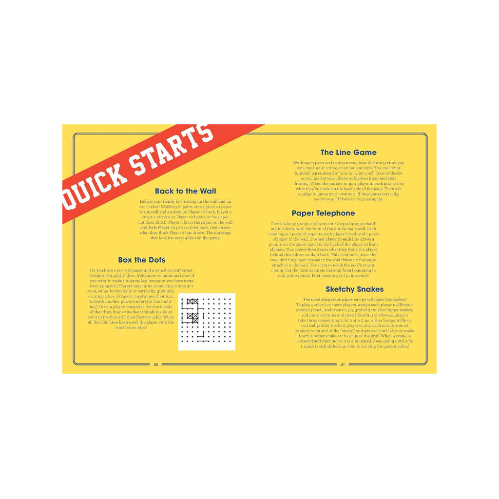 Family Face-Off Game Book Chronicle Books Books