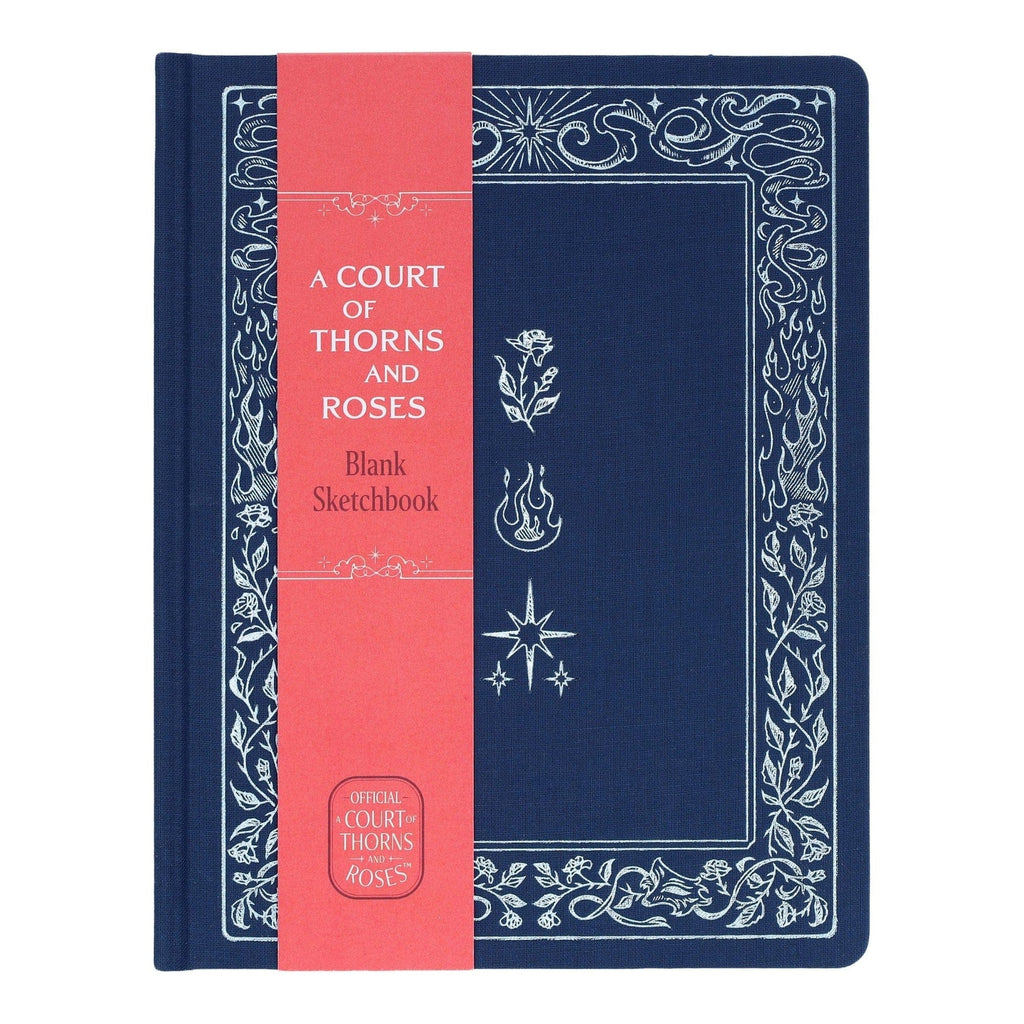 A Court of Thorns and Roses Official Sketchbook (Flowers, Flames, and Stars) Chronicle Books Books - Guided Journals & Gift Books