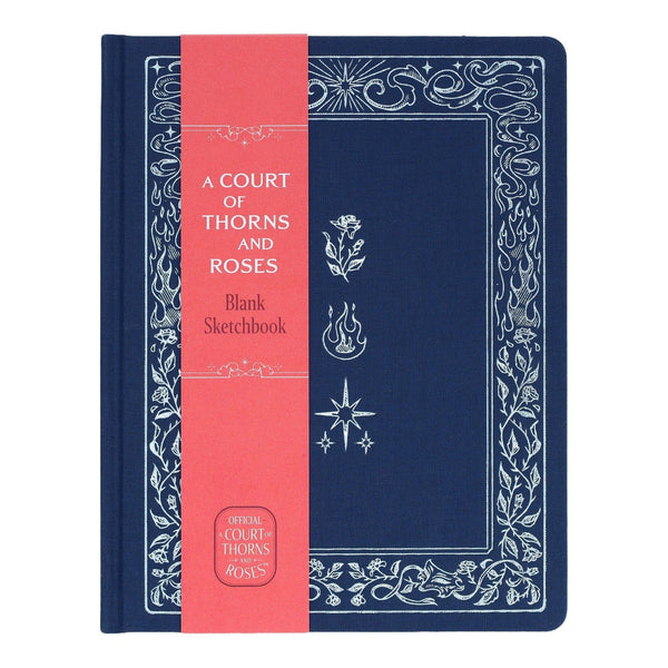 A Court of Thorns and Roses Official Sketchbook (Flowers, Flames, and Stars) Chronicle Books Books - Guided Journals & Gift Books