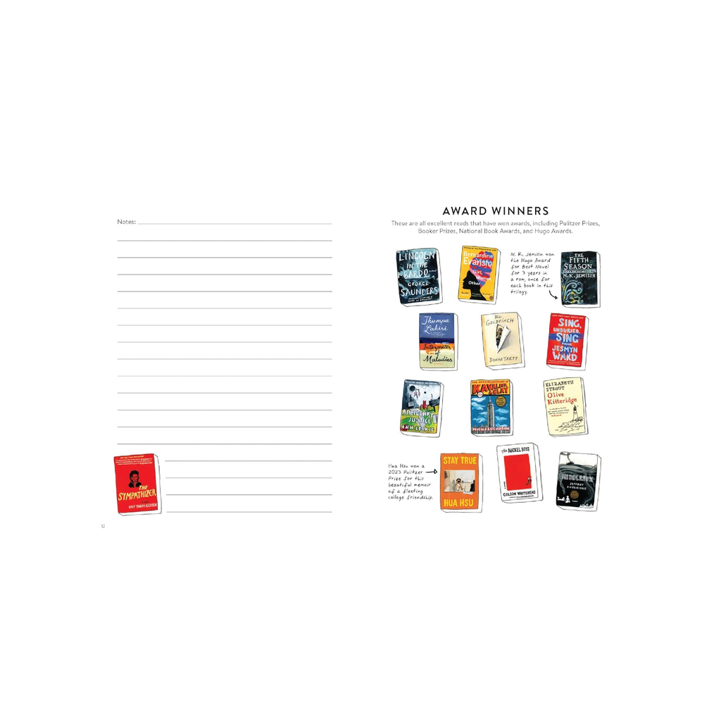 Bibliophile Book Club Journal Chronicle Books Books - Guided Journals & Gift Books