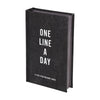 Black Canvas One Line a Day: A Five-Year Memory Book Chronicle Books Books - Guided Journals & Gift Books