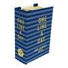 Navy Stripes Mini One Line a Day: A One-Year Memory Book Chronicle Books Books - Guided Journals & Gift Books