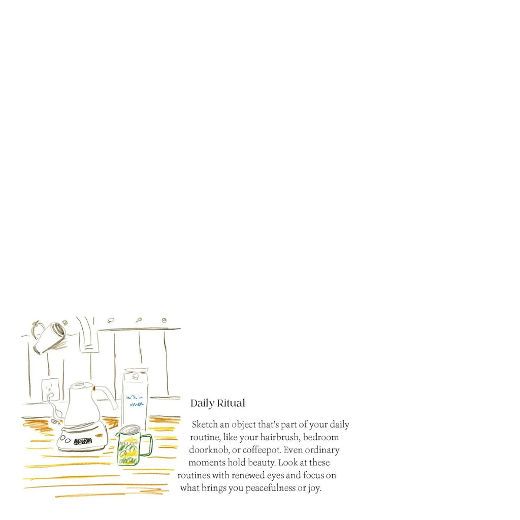 Quiet Moments: A Guided Sketchbook Chronicle Books Books - Guided Journals & Gift Books