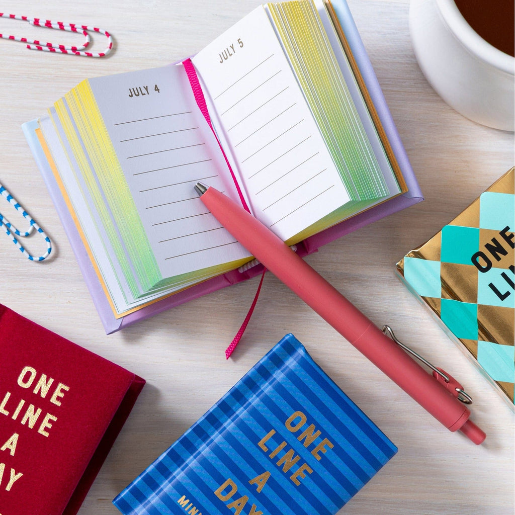 Radiant Glow Mini One Line a Day: A One-Year Memory Book Chronicle Books Books - Guided Journals & Gift Books