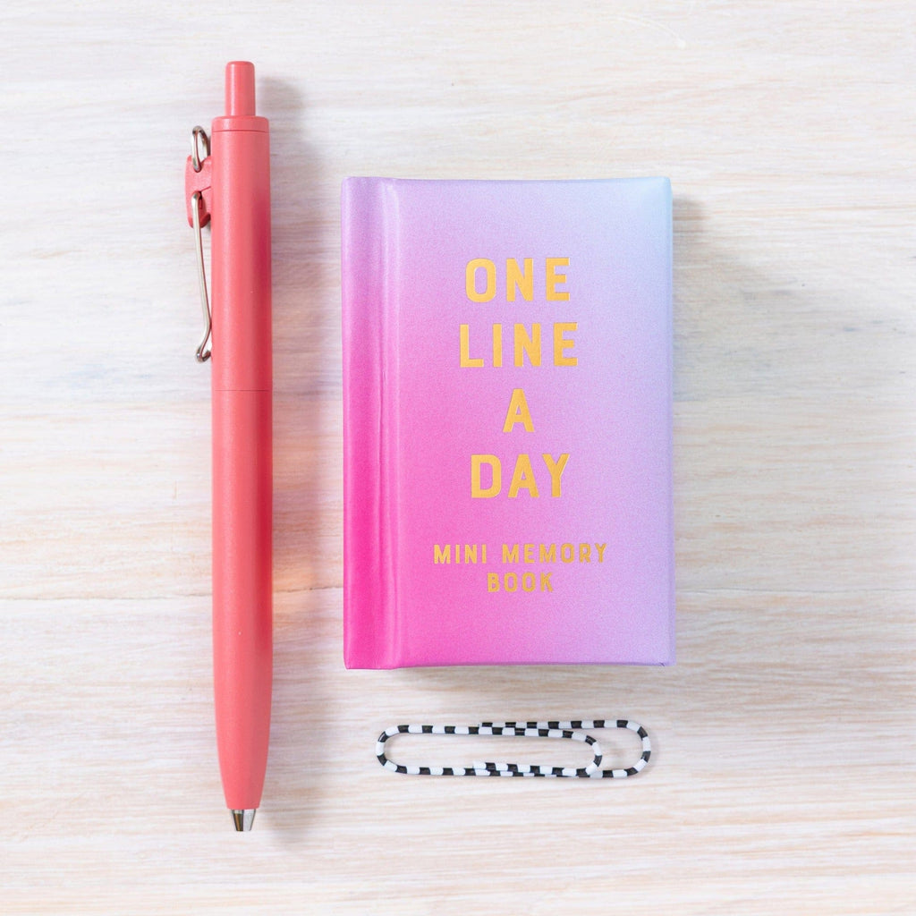 Radiant Glow Mini One Line a Day: A One-Year Memory Book Chronicle Books Books - Guided Journals & Gift Books