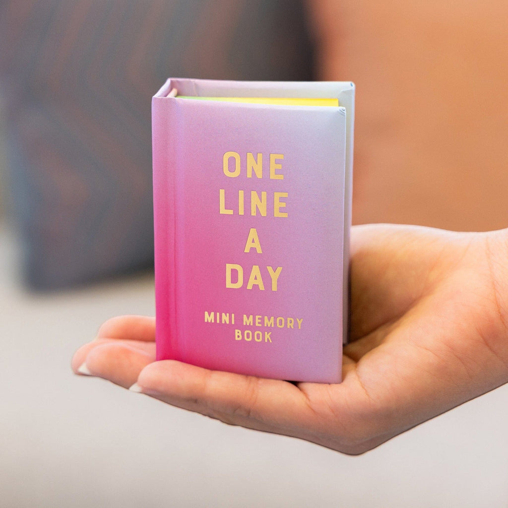 Radiant Glow Mini One Line a Day: A One-Year Memory Book Chronicle Books Books - Guided Journals & Gift Books