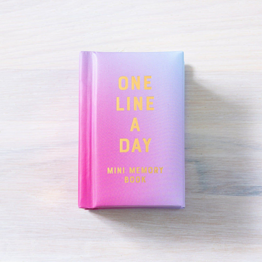 Radiant Glow Mini One Line a Day: A One-Year Memory Book Chronicle Books Books - Guided Journals & Gift Books