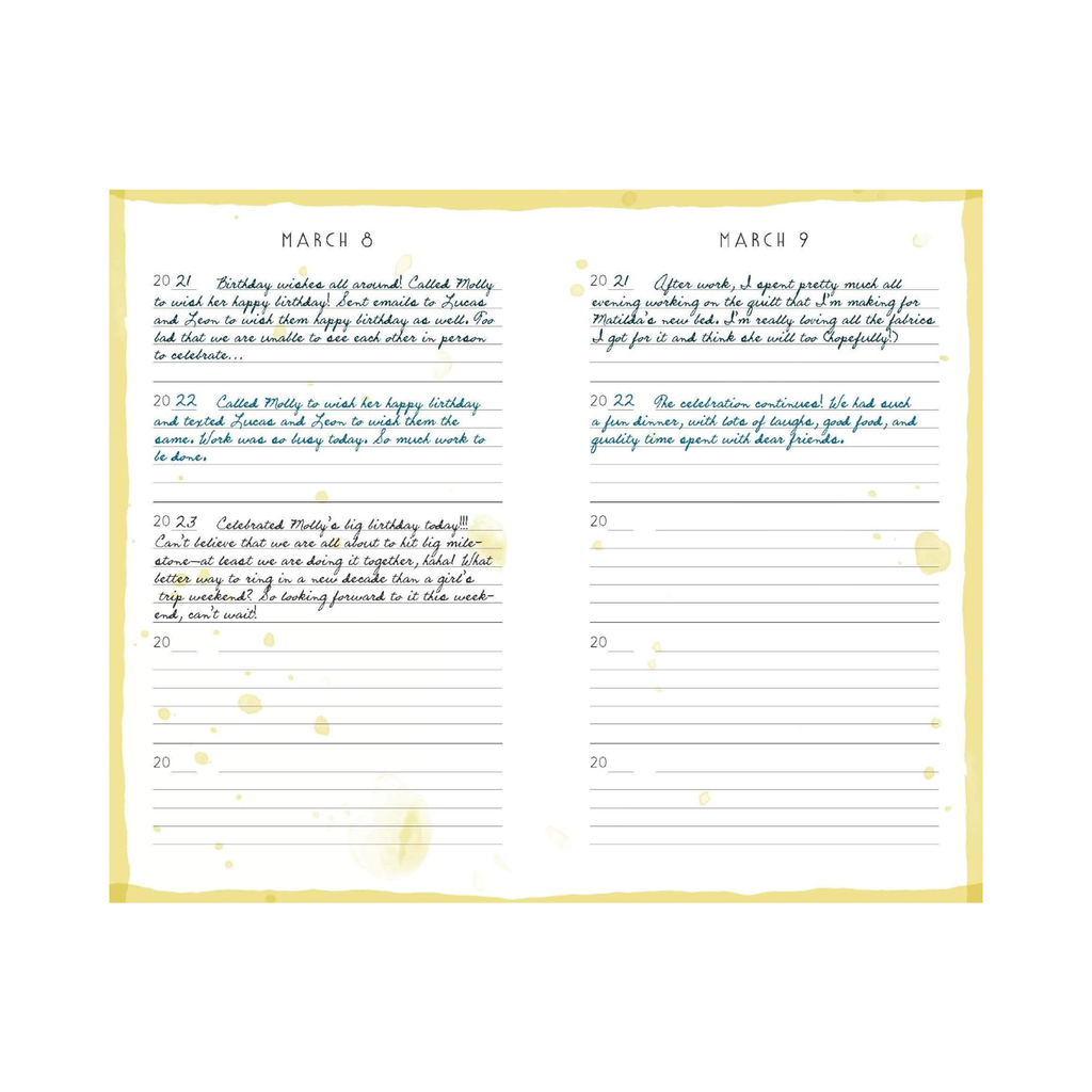 Rainbow One Line A Day - A Five-Year Memory Book Chronicle Books Books - Guided Journals & Gift Books