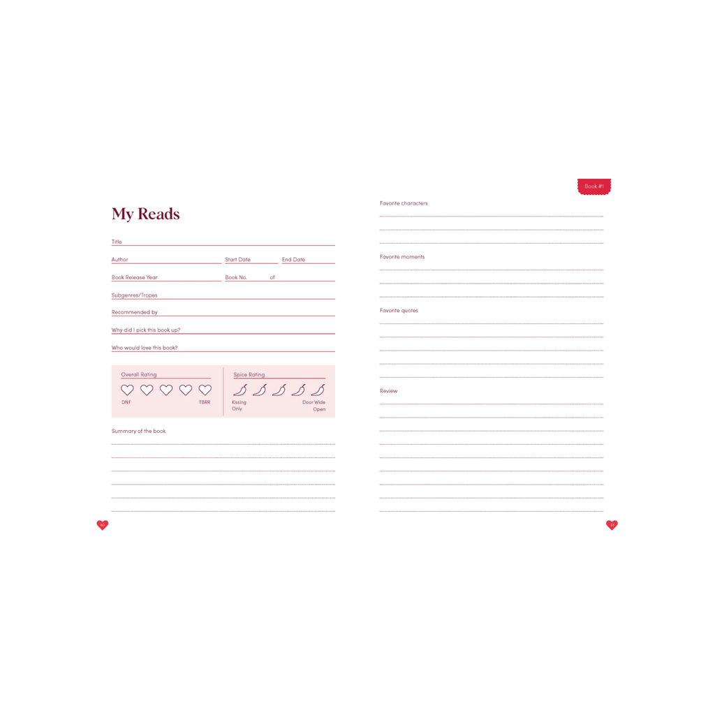 Romance Reader's Journal Chronicle Books Books - Guided Journals & Gift Books