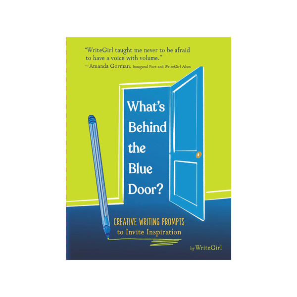 What's Behind The Blue Door Journal Chronicle Books Books - Guided Journals & Gift Books