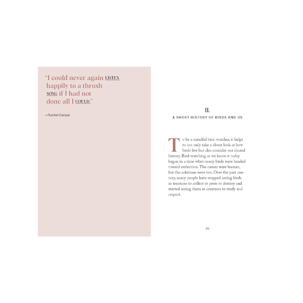 Pocket Nature - Bird-Watching Book Chronicle Books Books