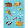 Wildflower Picnic Sticker Book Chronicle Books Books