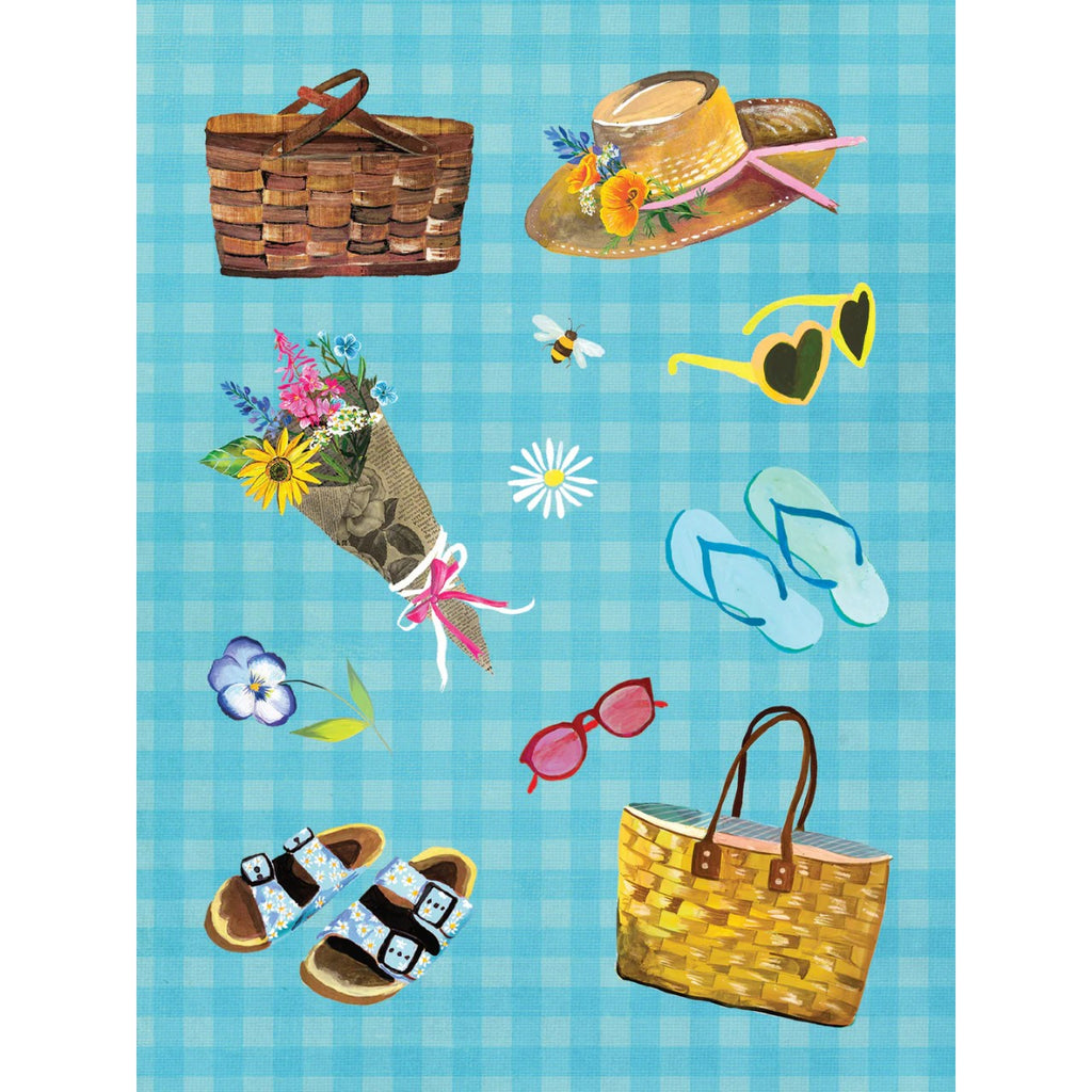 Wildflower Picnic Sticker Book Chronicle Books Books