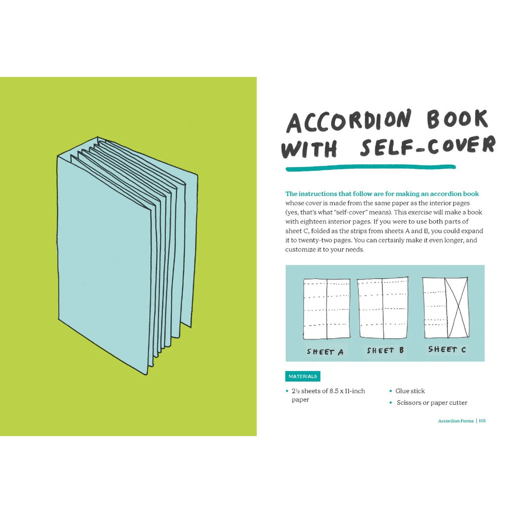 Zine Making and Bookbinding Chronicle Books Books