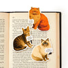 Moody Cats Magnetic Bookmark Set Chronicle Books - Brass Monkey Books - Bookmarks