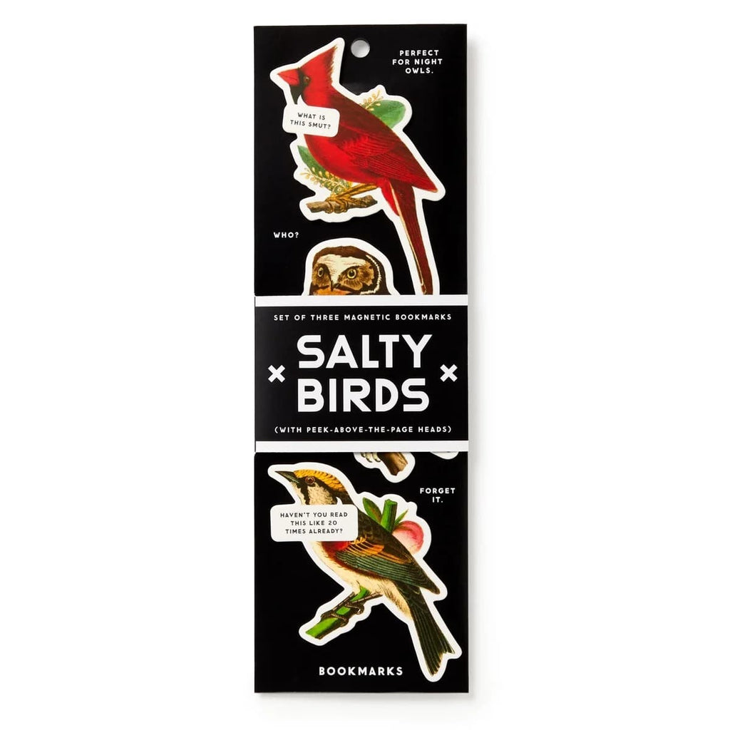 Salty Birds Magnetic Bookmark Set Chronicle Books - Brass Monkey Books - Bookmarks