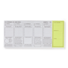 In A Moment Of Weekness Weekly Planner Pad Calender Chronicle Books - Brass Monkey Books - Calendars, Organizers & Planners