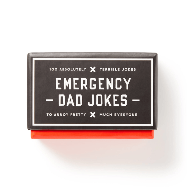 Emergency Dad Jokes Card Deck Chronicle Books - Brass Monkey Books - Card Decks