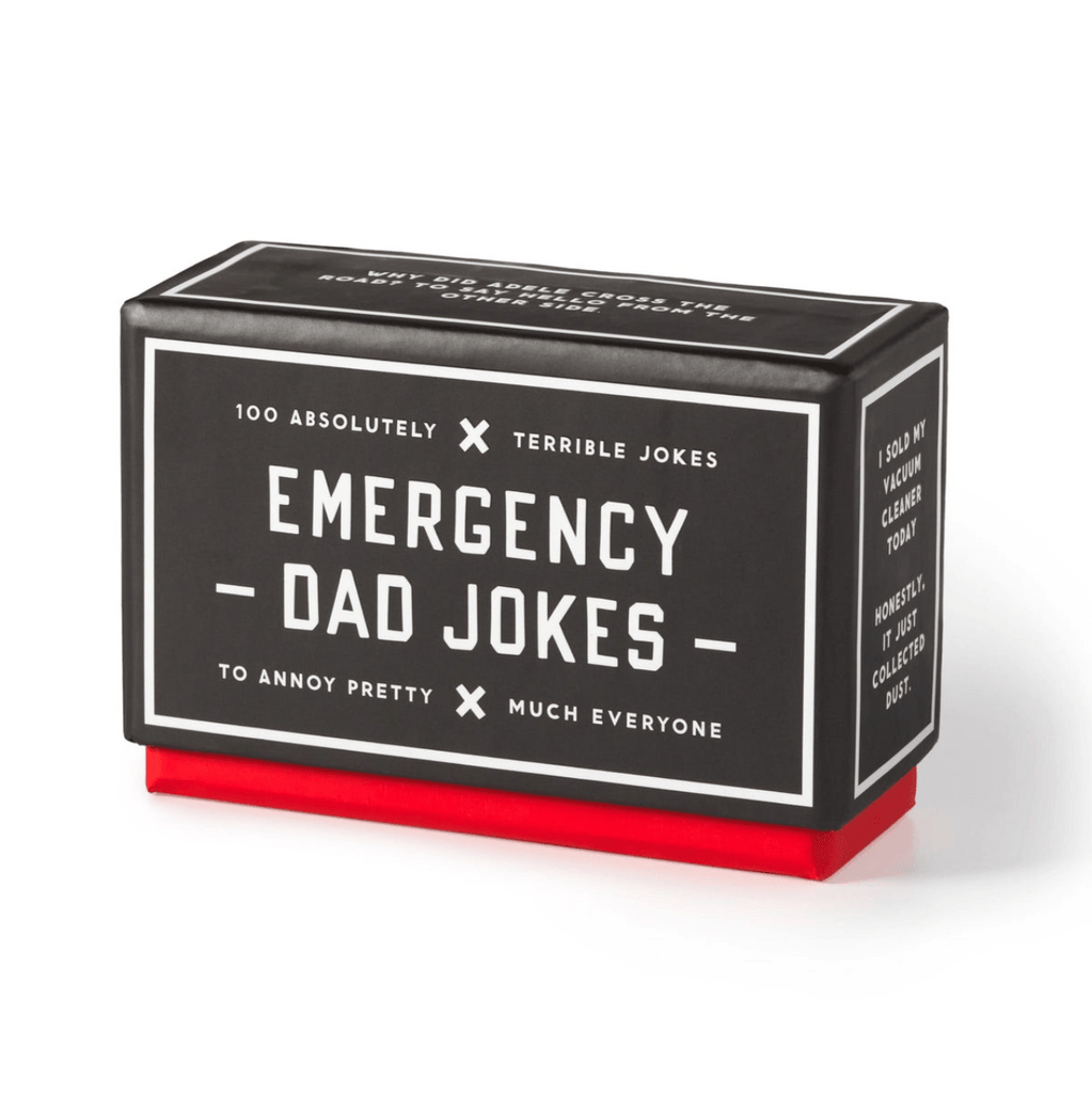 Emergency Dad Jokes Card Deck Chronicle Books - Brass Monkey Books - Card Decks