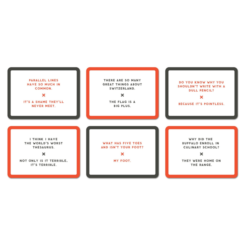 Emergency Dad Jokes Card Deck Chronicle Books - Brass Monkey Books - Card Decks