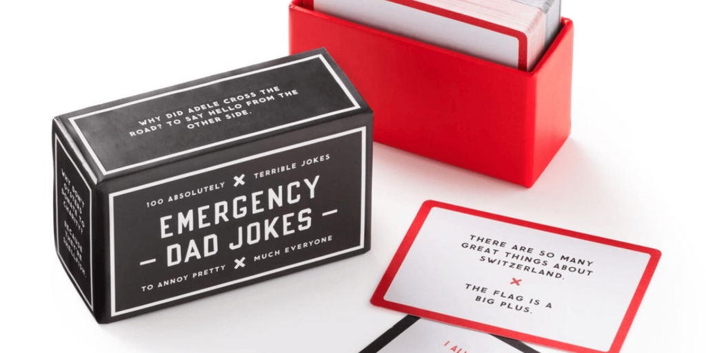 Emergency Dad Jokes Card Deck Chronicle Books - Brass Monkey Books - Card Decks
