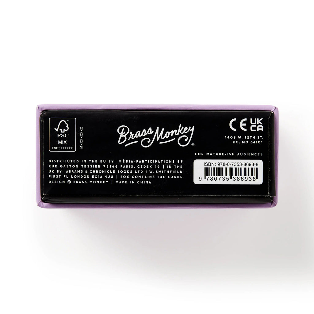 Emergency Pick-Up Lines Card Set Chronicle Books - Brass Monkey Books - Card Decks