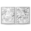 Coloring Book Salty Birds Chronicle Books - Brass Monkey Books - Coloring