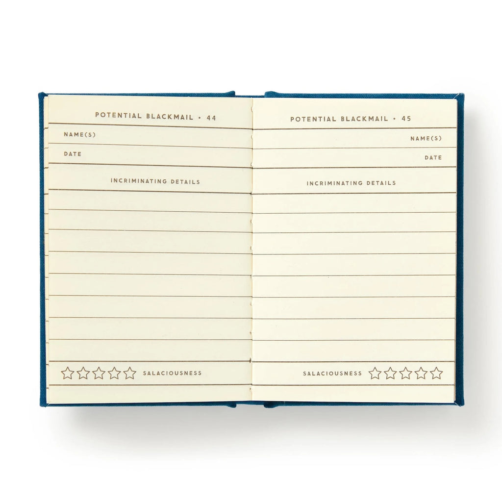 Future Blackmail Tiny Diary Chronicle Books - Brass Monkey Books