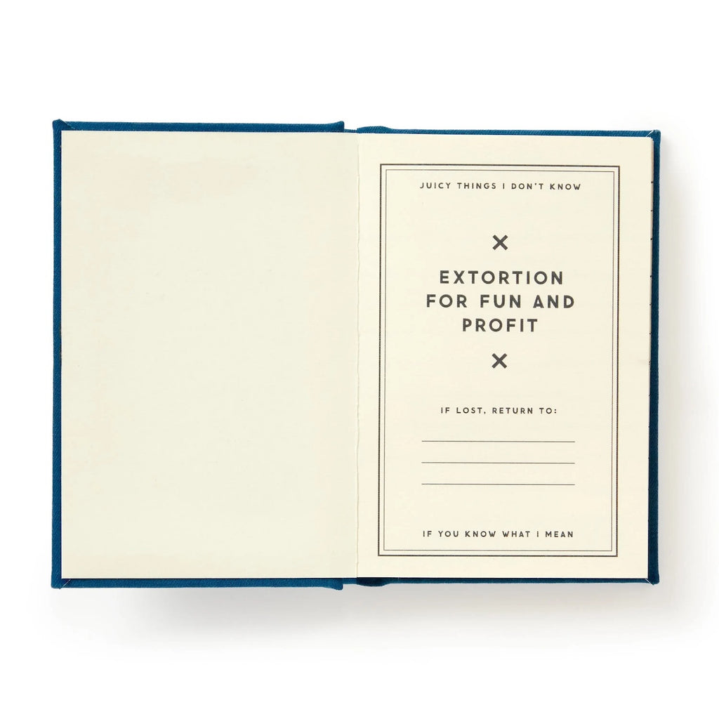 Future Blackmail Tiny Diary Chronicle Books - Brass Monkey Books