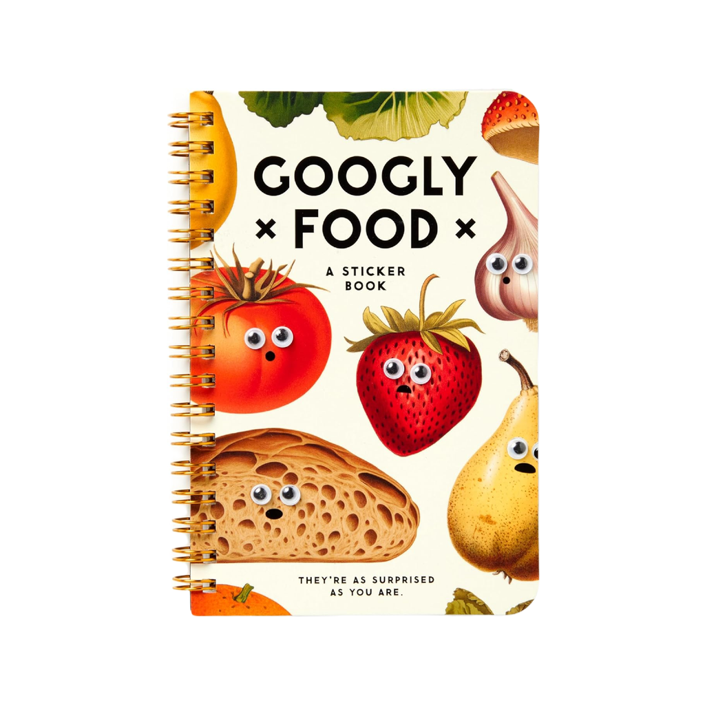 Googly Food Sticker Book Chronicle Books - Brass Monkey Books